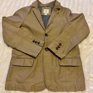 Lands’ End Khaki Boys Blazer